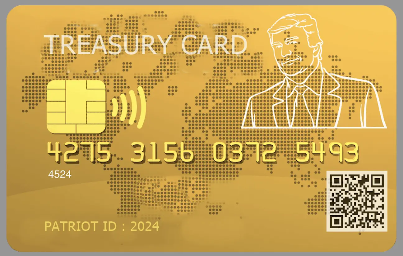 trb treasury gold card